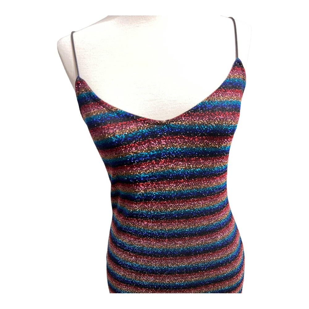 Beautiful Colorful Metallic Dress